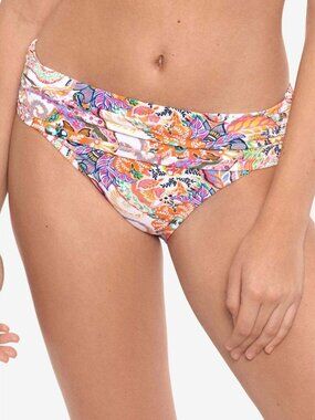 LAUREN RALPH LAUREN Womens Majestic Paisley Shirred Hipster